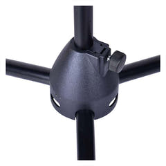 NN M2 stand double pour microphones avec perche pour 2 microphones