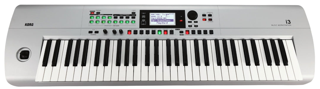 KORG i3-MS Station de travail musicale, argent mat
