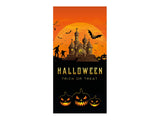 Halloween-banner Haunted House, 90x180 cm