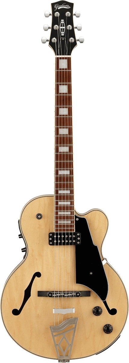 VOX Giulietta VGA-5TD Guitares électrique archtop, Natural Gun M