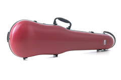 Étui moulé GEWA Polycarbonate 1.8 pour violon 4/4, rouge