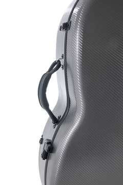 GEWA Polycarbonate 4.6 étui de violoncelle 4/4, gris