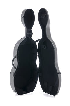 GEWA Polycarbonate 4.6 étui de violoncelle 4/4, gris
