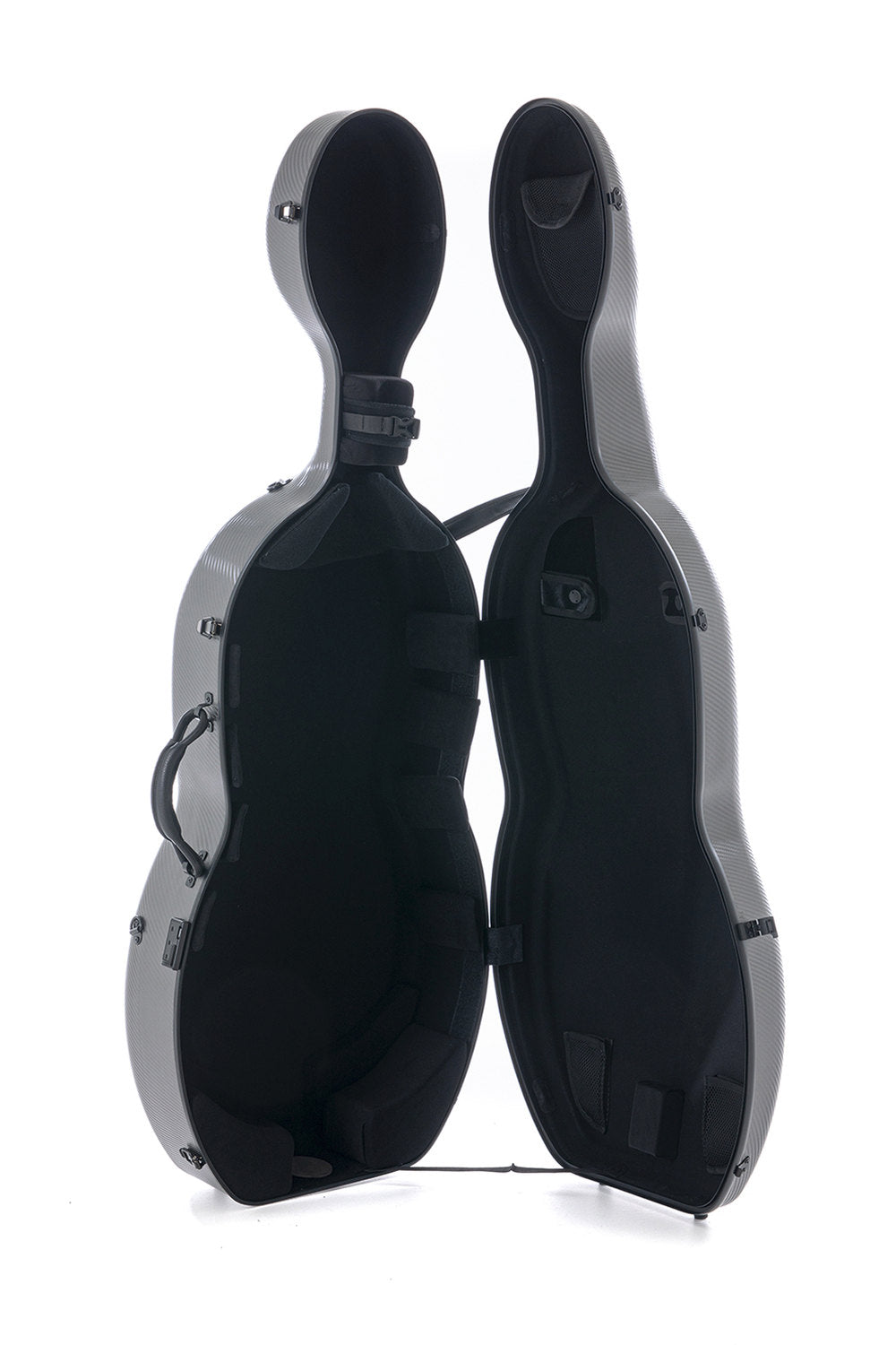 GEWA Polycarbonate 4.6 étui de violoncelle 4/4, gris