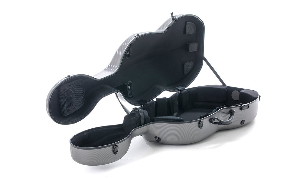 GEWA Polycarbonate 4.6 étui de violoncelle 4/4, gris