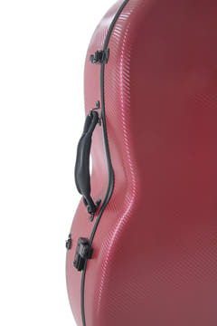 GEWA Polycarbonate 4.6 étui de violoncelle 4/4, rouge