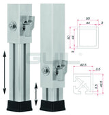 GUIL PTA-440/50-80 Telescopic foot