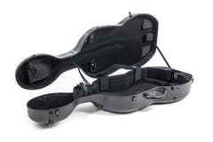 Étui de violoncelle GEWA Polycarbonate 4.6 4/4, noir, Rolly