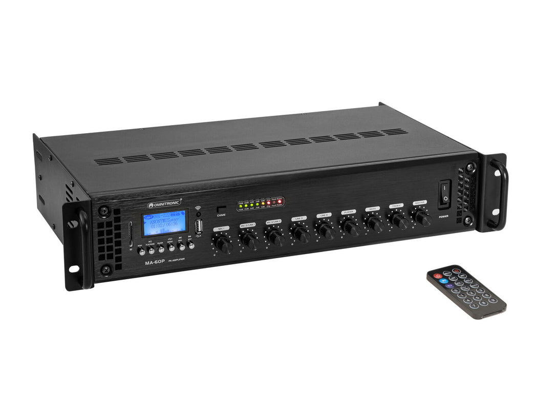 OMNITRONIC MA-60P Amplificateur de mixage PA