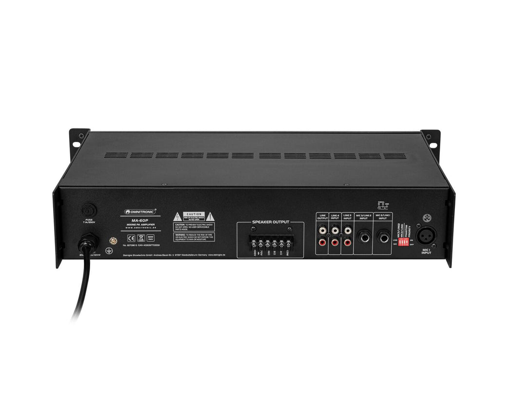 OMNITRONIC MA-60P Amplificateur de mixage PA