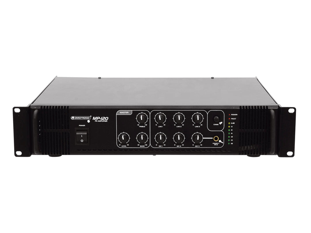 OMNITRONIC MP-120 amplificateur de mixage PA