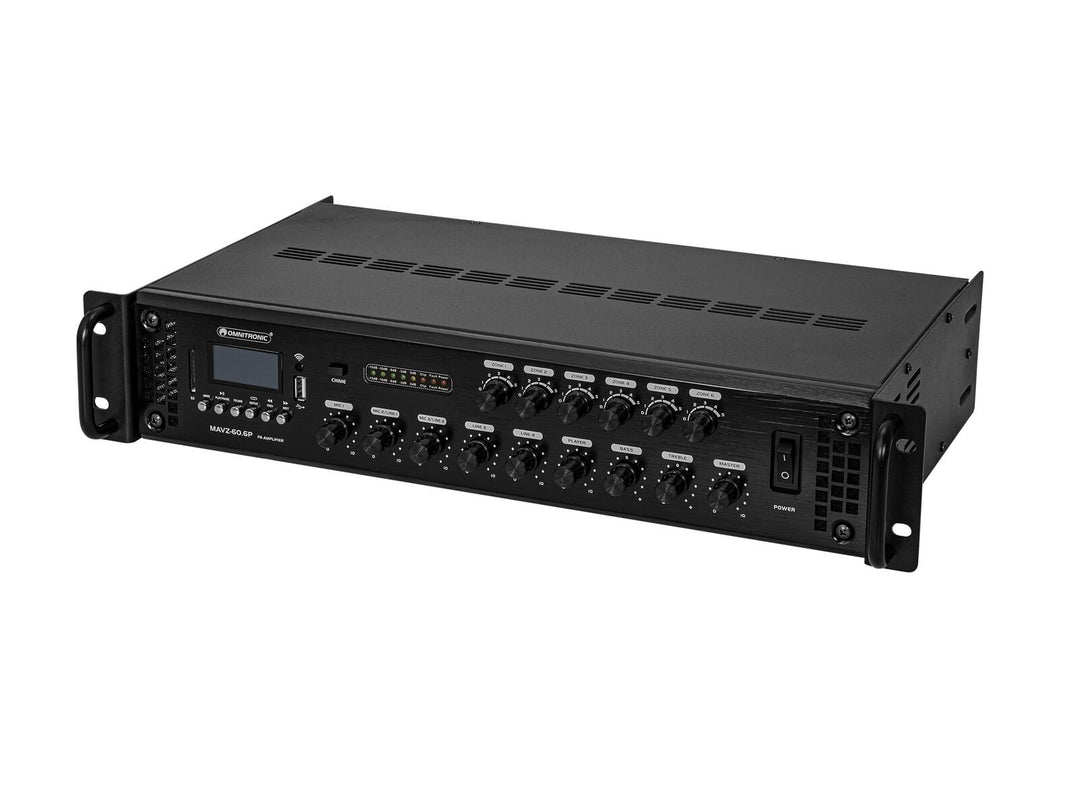 Amplificateur de mixage PA OMNITRONIC MAVZ-60.6P