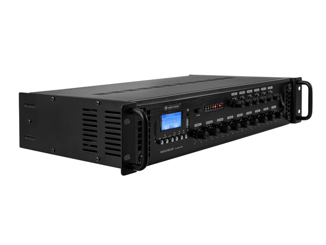 Amplificateur de mixage PA OMNITRONIC MAVZ-60.6P