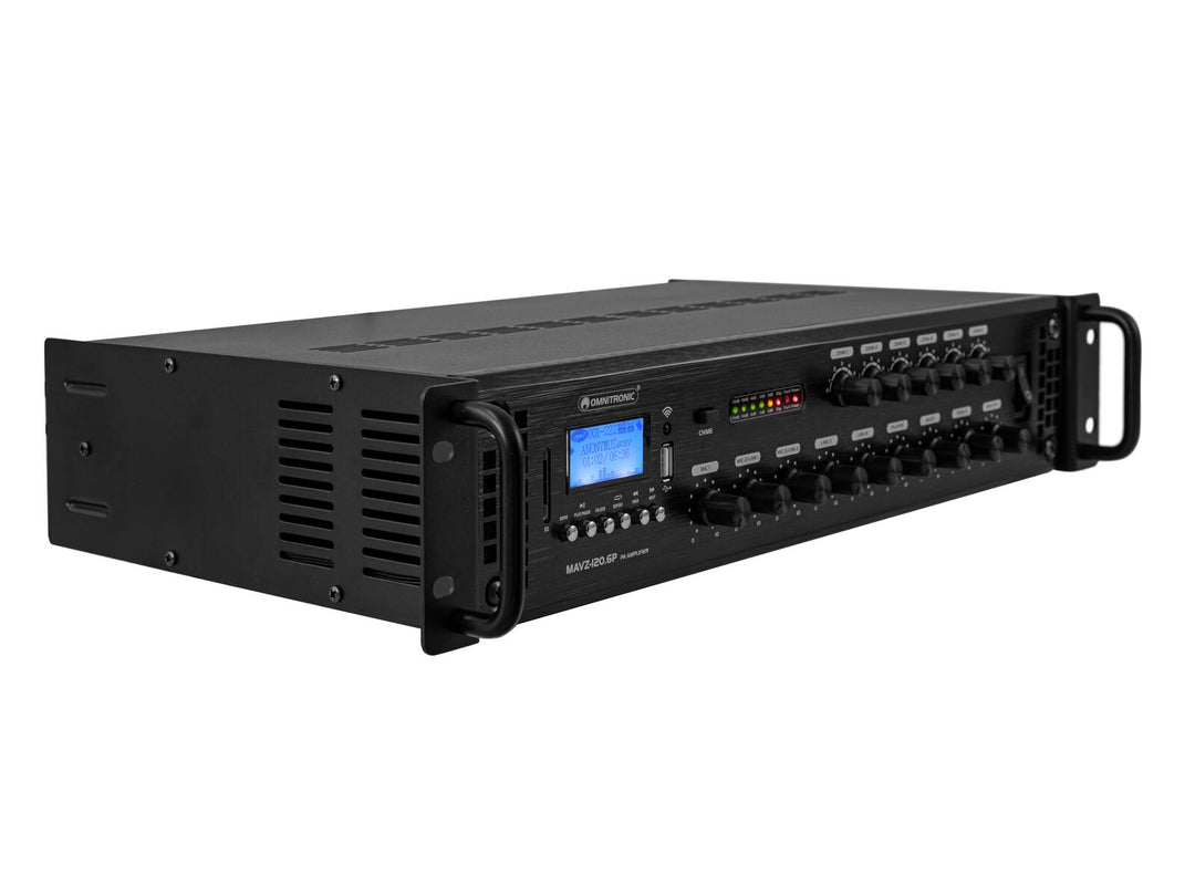 OMNITRONIC MAVZ-120.6P amplificateur de mixage PA
