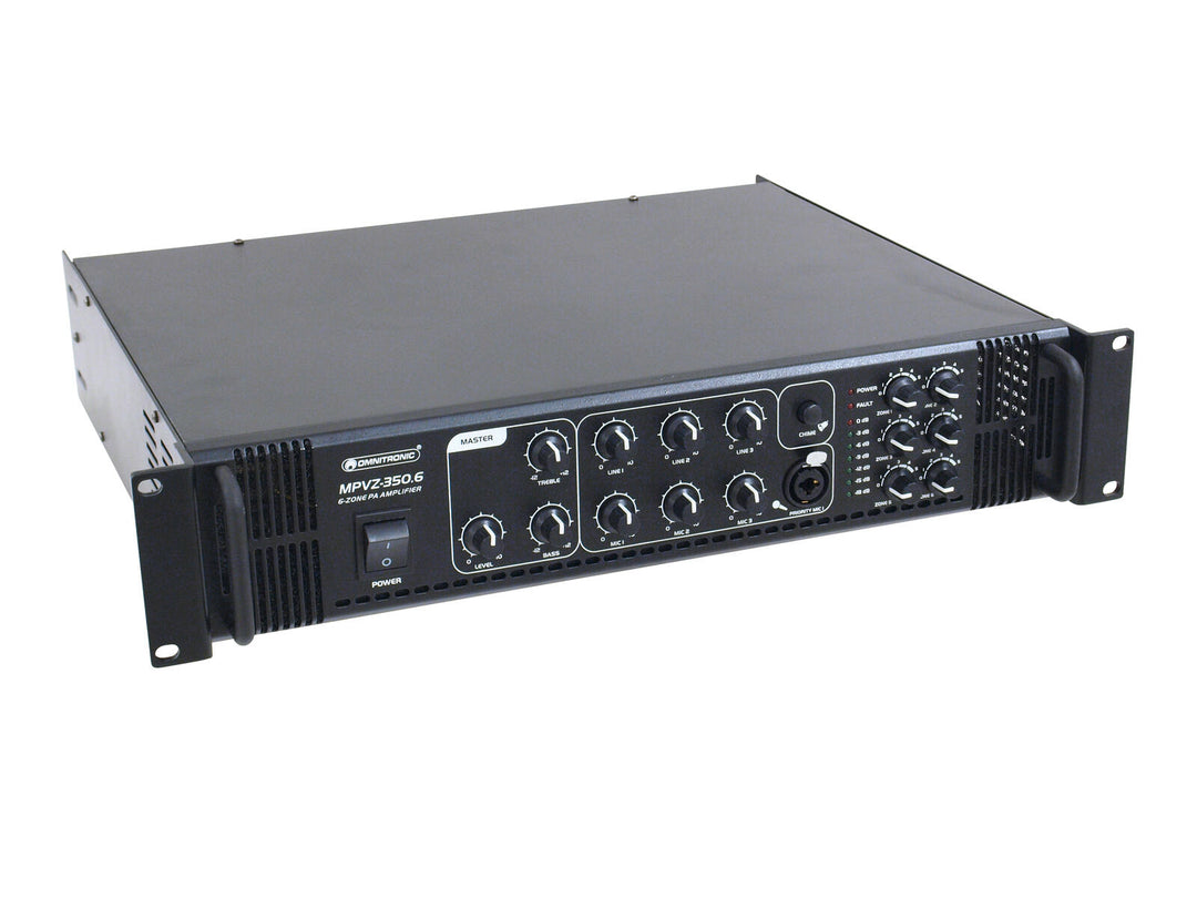 OMNITRONIC MPVZ-350.6 Amplificateur de mixage PA
