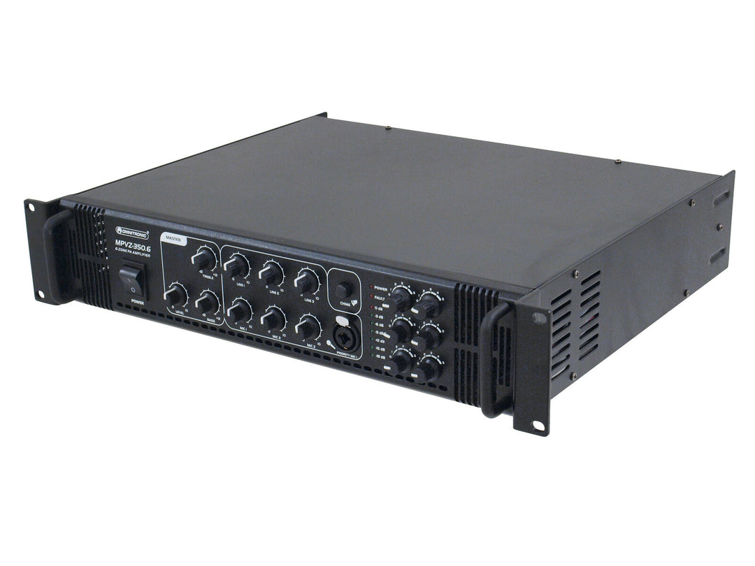 OMNITRONIC MPVZ-350.6 Amplificateur de mixage PA
