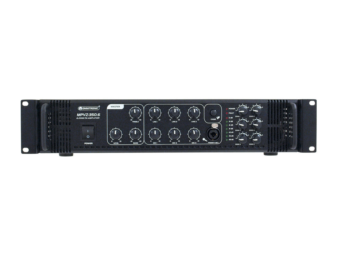 OMNITRONIC MPVZ-350.6 Amplificateur de mixage PA