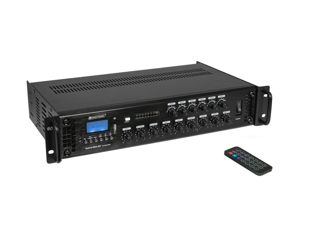 OMNITRONIC MAVZ-360.6P amplificateur de mixage PA