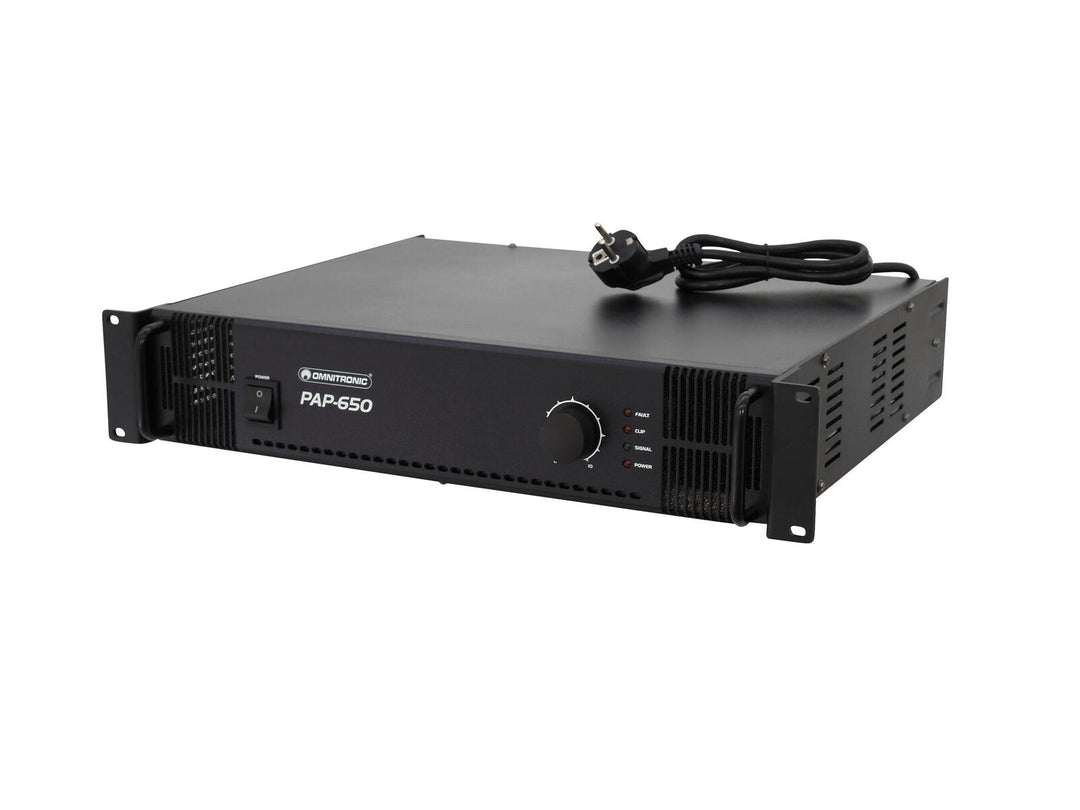 OMNITRONIC PAP-650 amplificateur PA