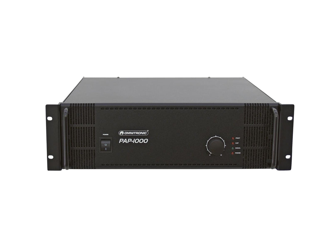 OMNITRONIC PAP-1000 Amplificateur PA