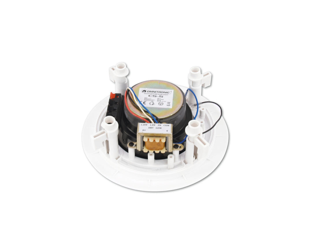 OMNITRONIC CS-5 haut-parleur encastrable blanc