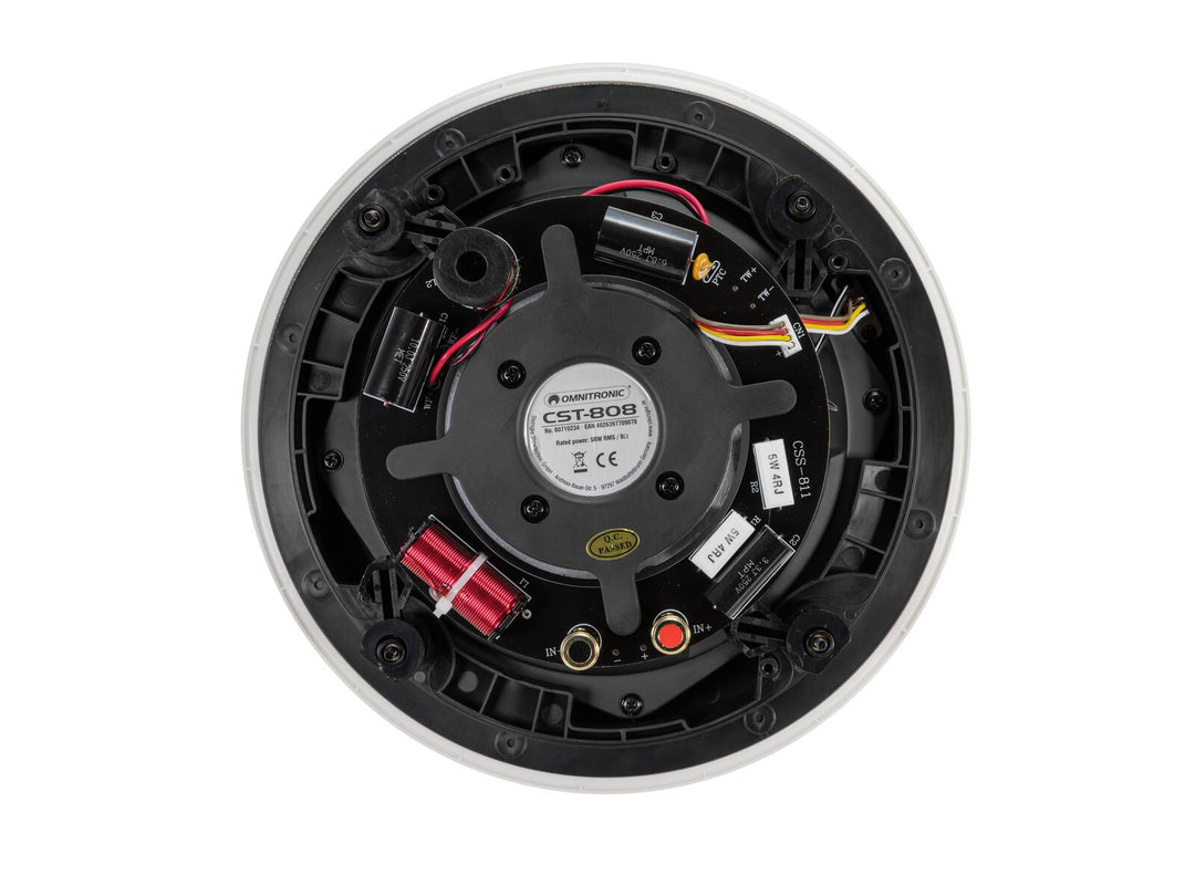 OMNITRONIC CST-808 Enceinte de plafond 2 voies