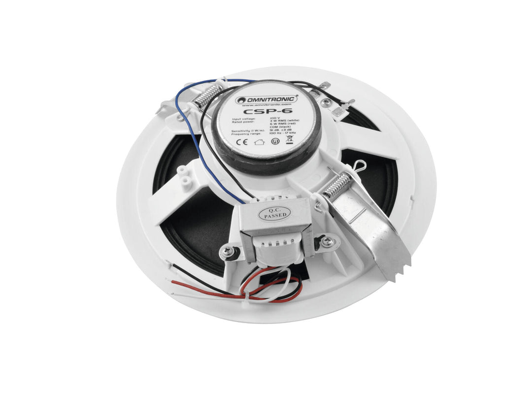 OMNITRONIC CSP-6 Enceinte de plafond