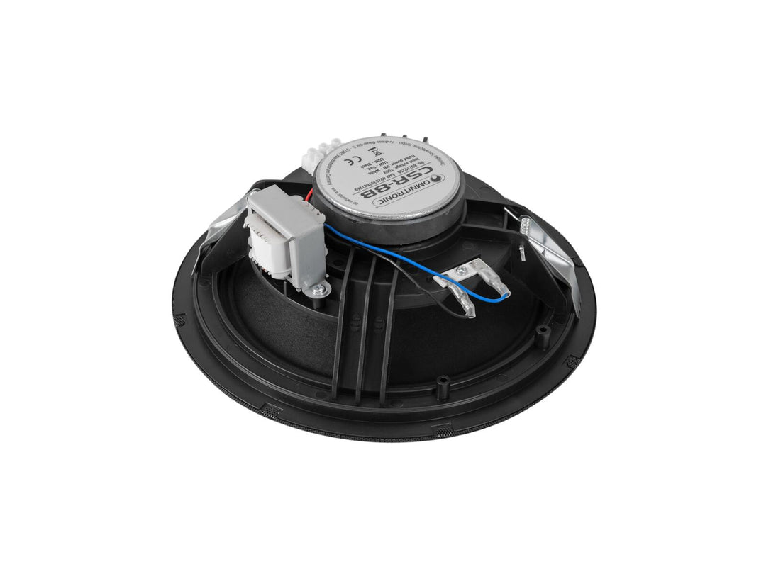 Enceinte plafond OMNITRONIC CSR-8B noire