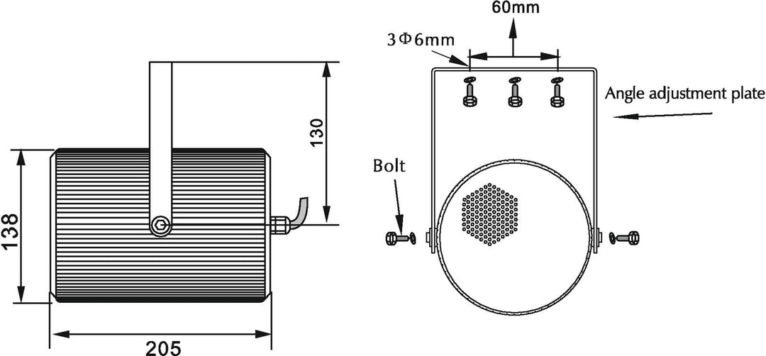 OMNITRONIC PS-15 Enceinte projecteur