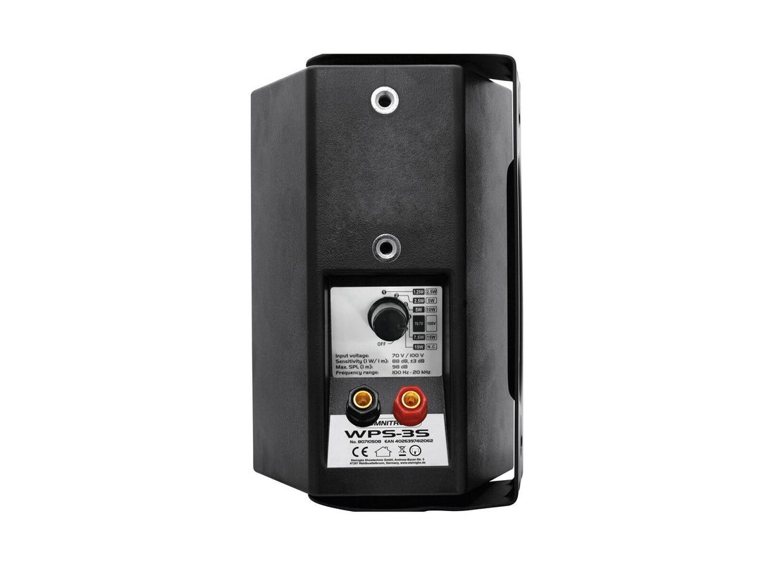 OMNITRONIC WPS-3S enceinte murale PA