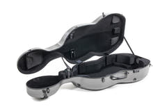 GEWA Polycarbonate 4.6 étui de violoncelle 4/4, gris, Rolly