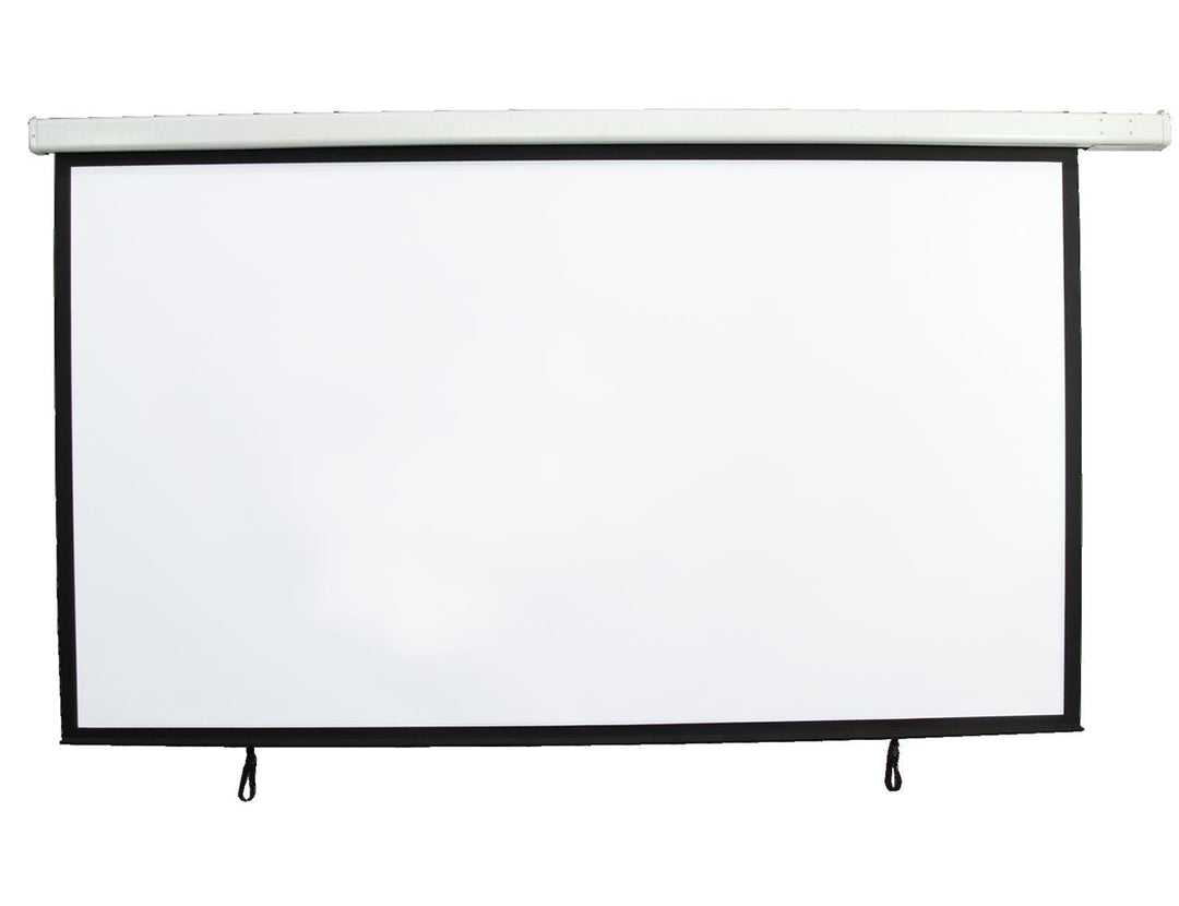 Écran de projection motorisé (16:9, 240 x 135cm)