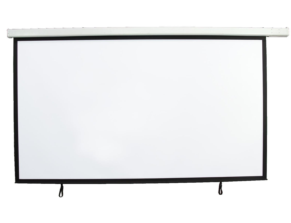 Écran de projection motorisé (16:9, 240 x 135cm)