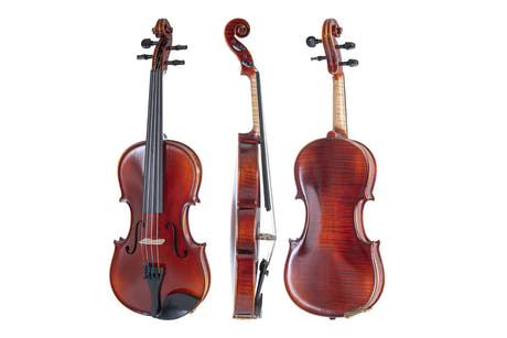 GEWA Violon Ideale - 4/4 gaucher (Prêt à jouer, sécurisé pour le transport)