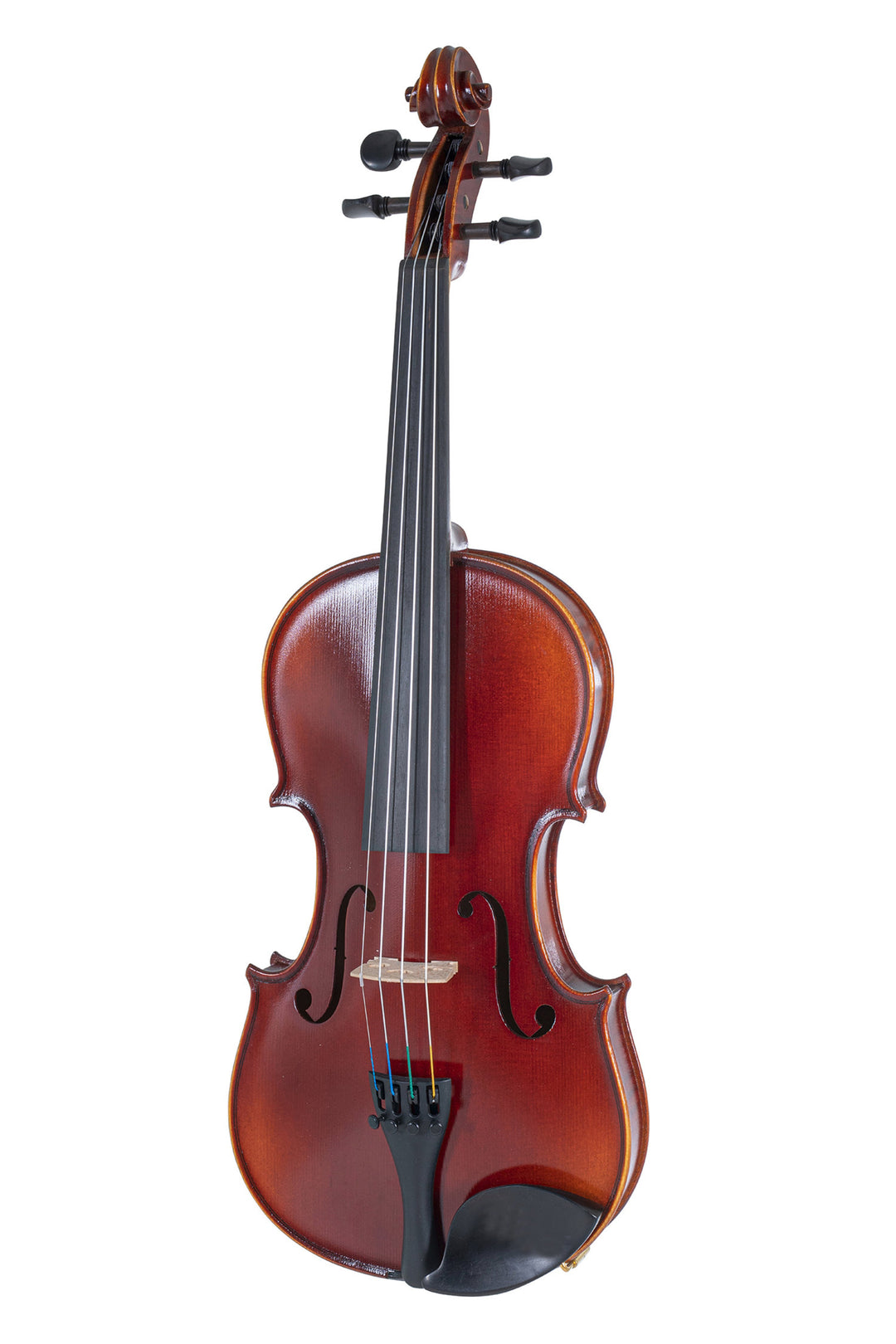 GEWA Violons Ideale - 4/4 pour gaucher (Prêt à jouer, étui moulé inclus, sans archet, avec cordes Larsen Aurora, sécurisé pour le transport)