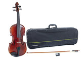 GEWA Violin Ideale - 1/2 (Ready to play incl. violin case, Massaranduba bow, Larsen Aurora strings, transport-secured)