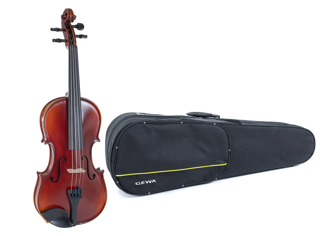 GEWA Violons Ideale - 4/4 (Prêt à jouer avec étui moulé, sans archet, avec cordes Larsen Aurora)