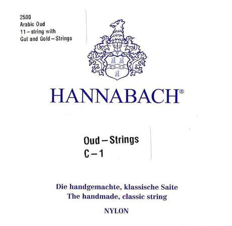 Hannabach cordes de oud AOUD cordes en boyau - Set 2500