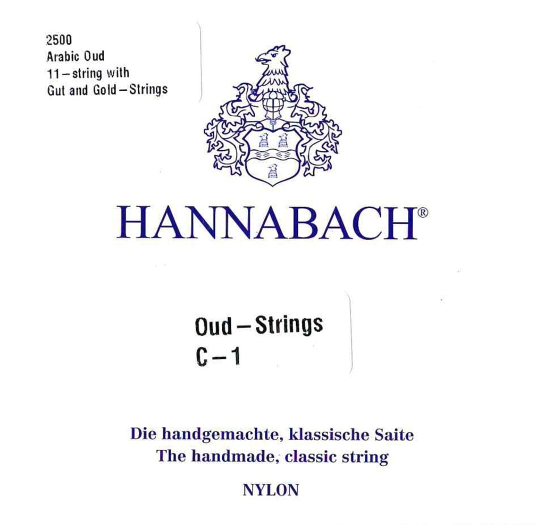 Hannabach cordes de oud AOUD cordes en boyau - Set 2500