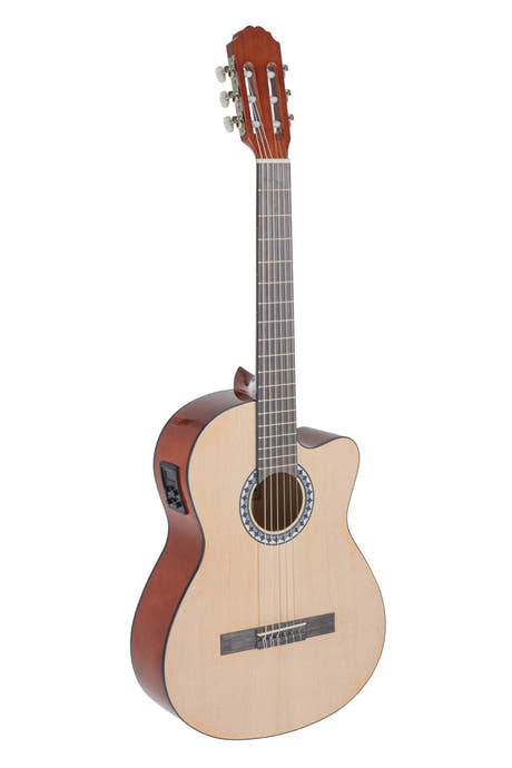VGS BasicPlus guitare classique électro-acoustique, naturelle
