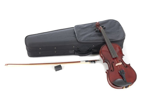 GEWA Outfit HW set de violon 1/4, accessoires en bois dur, monté