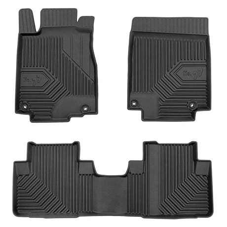 Tapis en caoutchouc Tesla Model S liftback, post-restylage 2021-