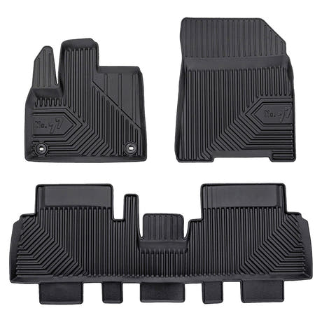 Tapis en caoutchouc Fiat E-Doblo, Peugeot e-Rifter 2022-