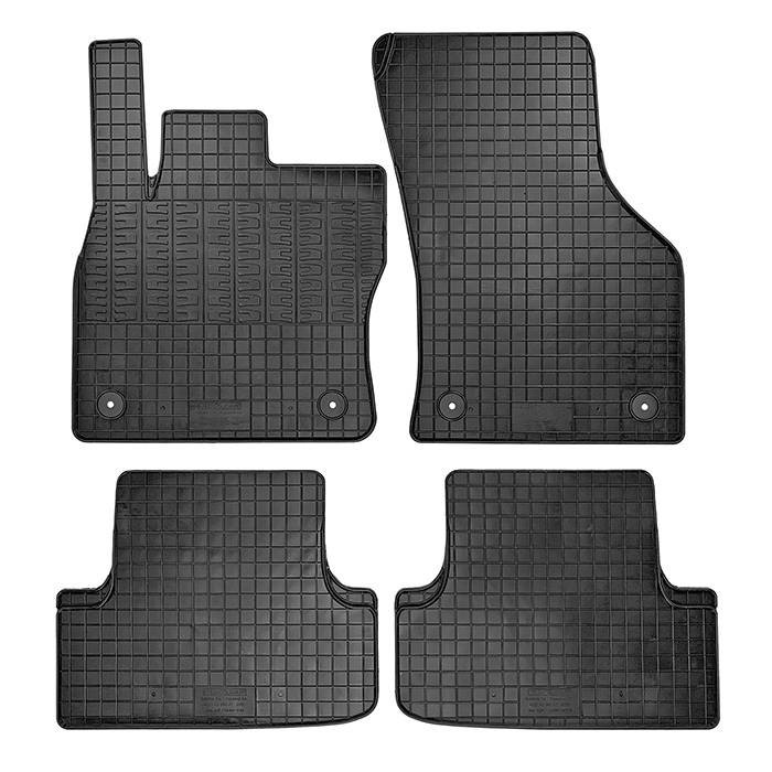 Rubber mats Audi A3 12-, Leon III 13-, Golf 7,8 12- 19-