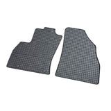 Rubber mats Jumpy II, Scudo, Expert, 06-16 ProAce 13-16