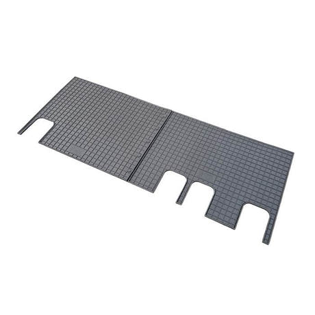 Tapis en caoutchouc Jumpy, Expert, ProAce 16-, Vivaro C 19- 3ème rangée