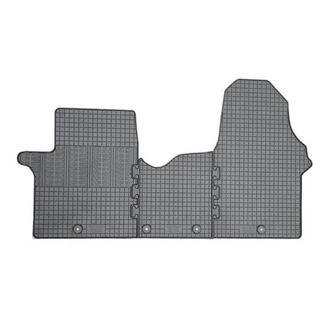 Tapis en caoutchouc Talento 16-, Vivaro, Trafic 14- 3 pers.