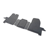 Rubber mats Ford Custom Tourneo 3rd pers 2012- 1st row