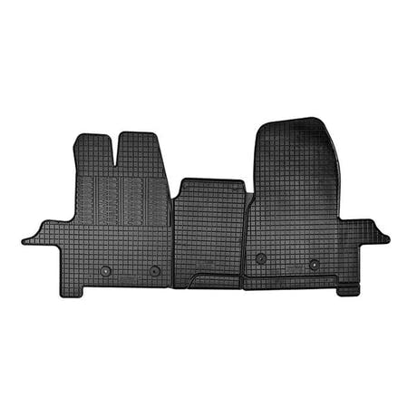 Tapis en caoutchouc Transit 15-, Custom Tourneo 18- 1ère rangée