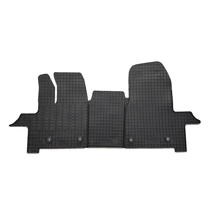 Rubber mats Ford Custom Tourneo 18- aut. gear. 2 pers.